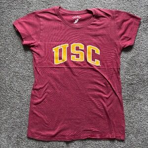 Vintage USC women’s fitted T